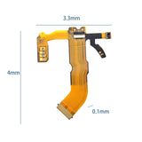 Maxbell Durable Lens Shutter Flex Cable Repair Part for GR Gr II Gr2 Accessory With Components