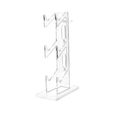 Maxbell 3 Tier Controller Holder Organization for Gaming Accs Gamepad Display White