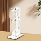 Maxbell 3 Tier Controller Holder Organization for Gaming Accs Gamepad Display White