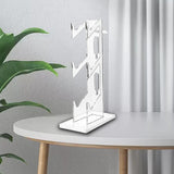 Maxbell 3 Tier Controller Holder Organization for Gaming Accs Gamepad Display White
