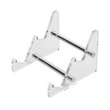 Maxbell Keyboard Display Stand Shelf Holder Clear for Tablet Picture Frames Desktop 2 Tiers