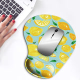 Maxbell Mouse Pad with Wrist Rest Computer Mouse Mat Mousepad for Laptop Computers Style F