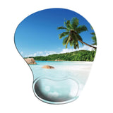 Maxbell Mouse Pad with Wrist Rest Computer Mouse Mat Mousepad for Laptop Computers Style G