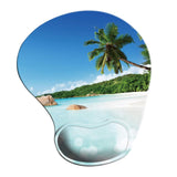 Maxbell Mouse Pad with Wrist Rest Computer Mouse Mat Mousepad for Laptop Computers Style G