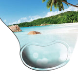 Maxbell Mouse Pad with Wrist Rest Computer Mouse Mat Mousepad for Laptop Computers Style G
