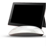 Maxbell Portable 2.4G Wireless Mouse Mute Click for Computer Desktop Notebook White