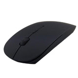 Maxbell Portable 2.4G Wireless Mouse Mute Click for Computer Desktop Notebook Black