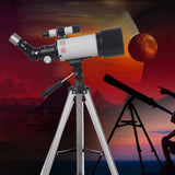 Maxbell 70mm Aperture 400mm Focal Length Telescope with Tripod for Beginners Durable