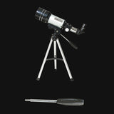 Maxbell 70mm 300mm Telescope for Beginners Lightweight Frame Aluminum Alloy Tripod