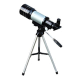 Maxbell 70mm 300mm Telescope for Beginners Lightweight Frame Aluminum Alloy Tripod