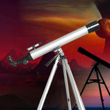 Maxbell Telescope 50mm Aperture Adjustable Wide Angle 600mm for Travel Adults Kids