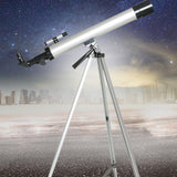 Maxbell Telescope 50mm Aperture Adjustable Wide Angle 600mm for Travel Adults Kids