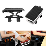 Maxbell Adjustable Height Office Chair Armrest Pads for Computer Chair Black