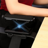 Maxbell Adjustable Height Office Chair Armrest Pads for Computer Chair Black