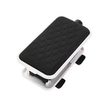 Maxbell Adjustable Height Office Chair Armrest Pads for Computer Chair White Frame