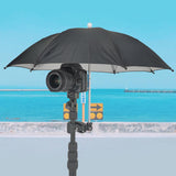 Maxbell Universal Camera Umbrella with Clip Accs Bracket for Outdoor Bike Camping