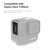 Maxbell Metal Side Cover Durable for Hero11 Black Mini Action Camera Accessory