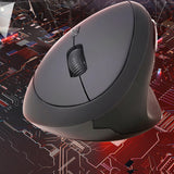 Maxbell Vertical Gaming Mouse Gaming Gamer Mouse Wireless for Games Computer Esports black