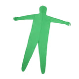 Maxbell Green Screen Bodysuit Full Body Greenman Suit for Photography Photo Film green 150cm
