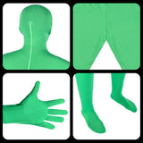 Maxbell Green Screen Bodysuit Full Body Greenman Suit for Photography Photo Film green 150cm