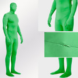 Maxbell Green Screen Bodysuit Full Body Greenman Suit for Photography Photo Film green 150cm