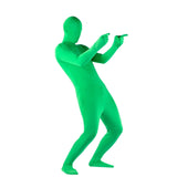 Maxbell Green Screen Bodysuit Full Body Greenman Suit for Photography Photo Film green 150cm