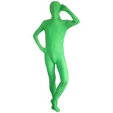 Maxbell Green Screen Bodysuit Full Body Greenman Suit for Photography Photo Film green 150cm