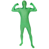 Maxbell Green Screen Bodysuit Full Body Greenman Suit for Photography Photo Film green 150cm