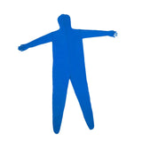 Maxbell Green Screen Bodysuit Full Body Greenman Suit for Photography Photo Film blue 170cm