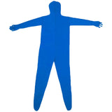 Maxbell Green Screen Bodysuit Full Body Greenman Suit for Photography Photo Film blue 170cm