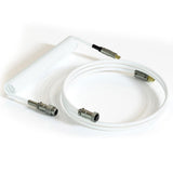 Maxbell Mechanical Keyboard USB C Coiled Aviation Cable Length 5ft Accessory Stylish White