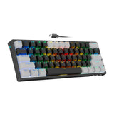 Maxbell Mechanical Gaming Keyboard Clear Characters Hot Swappable for Desktop Laptop
