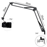 Maxbell 360 Adjustable Bed Tablet Stand Phone Hanger Bracket Mount for
