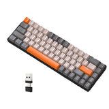 Maxbell Mechanical Keyboard 2 Connection Methods PBT Key Caps Keypad for Laptop Style A