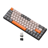 Maxbell Mechanical Keyboard 2 Connection Methods PBT Key Caps Keypad for Laptop Style A