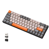 Maxbell Mechanical Keyboard 2 Connection Methods PBT Key Caps Keypad for Laptop Style A