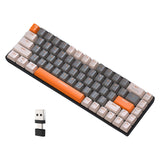 Maxbell Mechanical Keyboard 2 Connection Methods PBT Key Caps Keypad for Laptop Style B