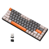 Maxbell Mechanical Keyboard 2 Connection Methods PBT Key Caps Keypad for Laptop Style B