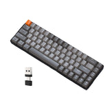 Maxbell Mechanical Keyboard 2 Connection Methods PBT Key Caps Keypad for Laptop Style F