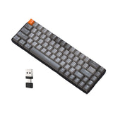 Maxbell Mechanical Keyboard 2 Connection Methods PBT Key Caps Keypad for Laptop Style F