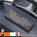Maxbell Mechanical Keyboard 2 Connection Methods PBT Key Caps Keypad for Laptop Style F