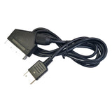 Maxbell SCART Cable 1.8M Length Sturdy RGB for DC Portable RGB SCART Cable