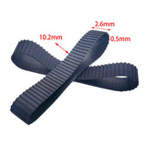 Maxbell 2 Pieces Lens Zoom Focus Rings Grip Professional for Canon 24-70 F4 Assembly