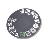 Maxbell Mode Dial Plate Interface Cap Parts Mode Dial Top Cover for Canon 600D Black