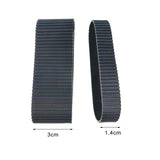 Maxbell Sturdy Lens Grip Rubber Rings Replaces Black Digital Camera for Canon 18-135