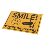 Maxbell Security Alert Sign 24 Hour Video Surveillance Sign for House Driveway Alert Style A