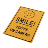 Maxbell Security Alert Sign 24 Hour Video Surveillance Sign for House Driveway Alert Style B