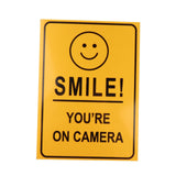 Maxbell Security Alert Sign 24 Hour Video Surveillance Sign for House Driveway Alert Style B