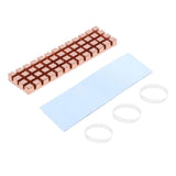 Maxbell 2280 M.2 SSD heat sink Cooling Radiator Easy Installation Durable Thermal Pad 4mm