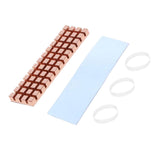 Maxbell 2280 M.2 SSD heat sink Cooling Radiator Easy Installation Durable Thermal Pad 4mm
